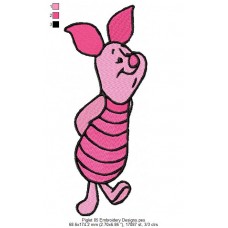 Piglet 05 Embroidery Designs